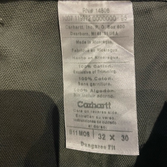 Carhartt Dungaree fit 32x30
Excellent condition - Picture 3 of 3